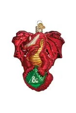 Old World Christmas Dungeons & Dragons Red Dragon Ornament