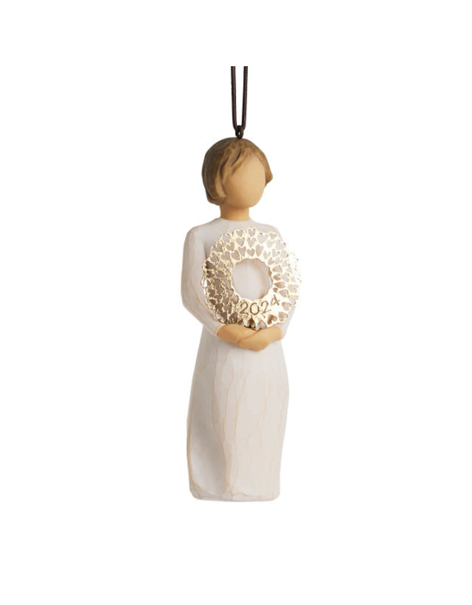 Willow Tree 2024 Ornament - Girl with Wreath