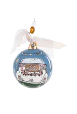 Glory Haus Just Married Sparklers Ball Ornament