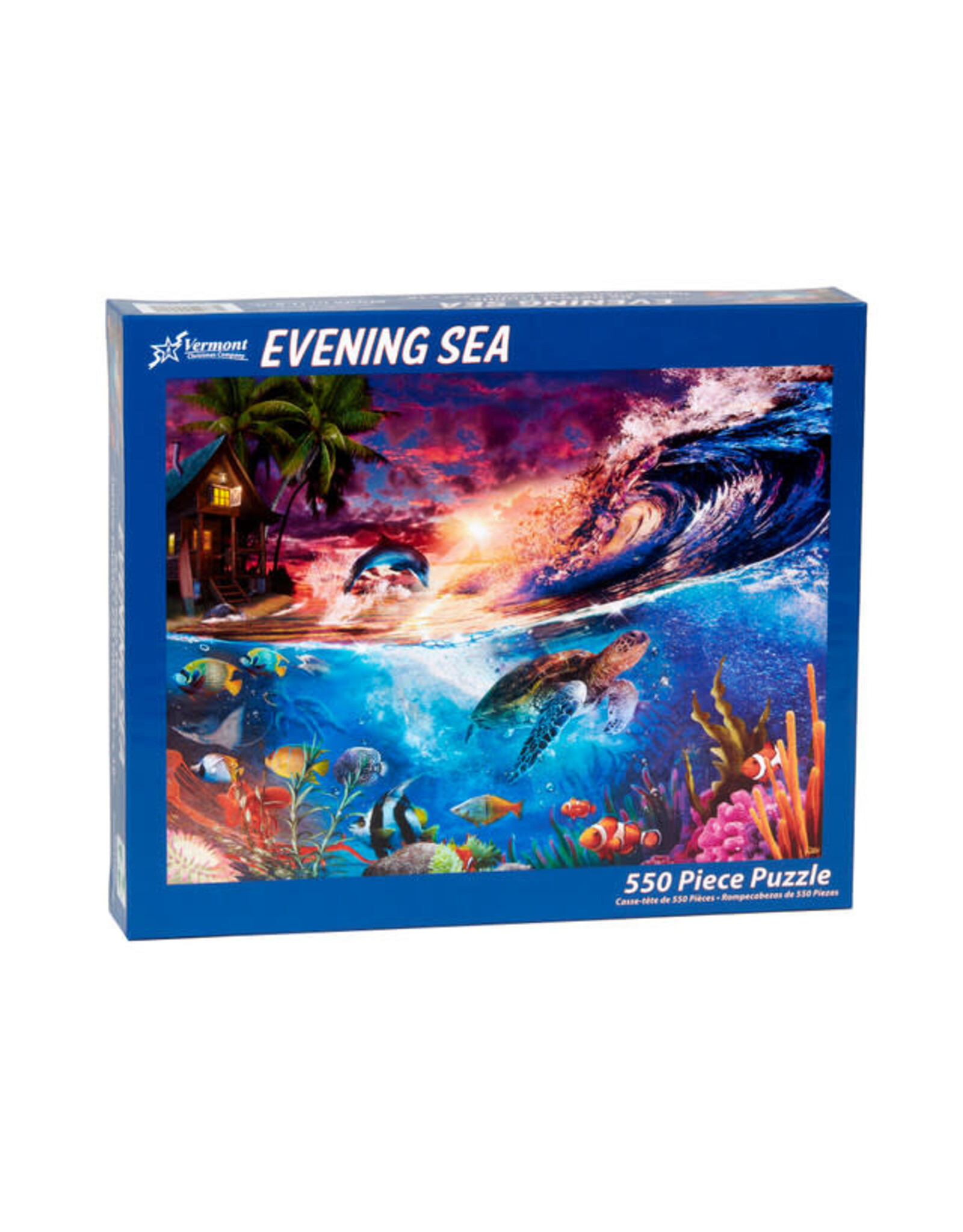 Vermont Evening Sea 550 Piece Puzzle