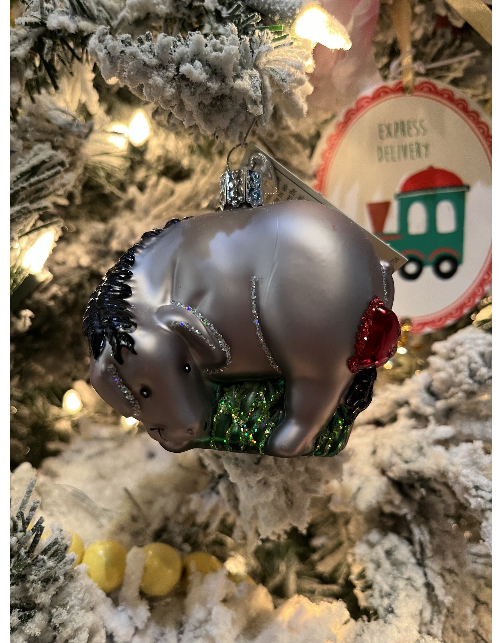 Old World Christmas Eeyore Ornament