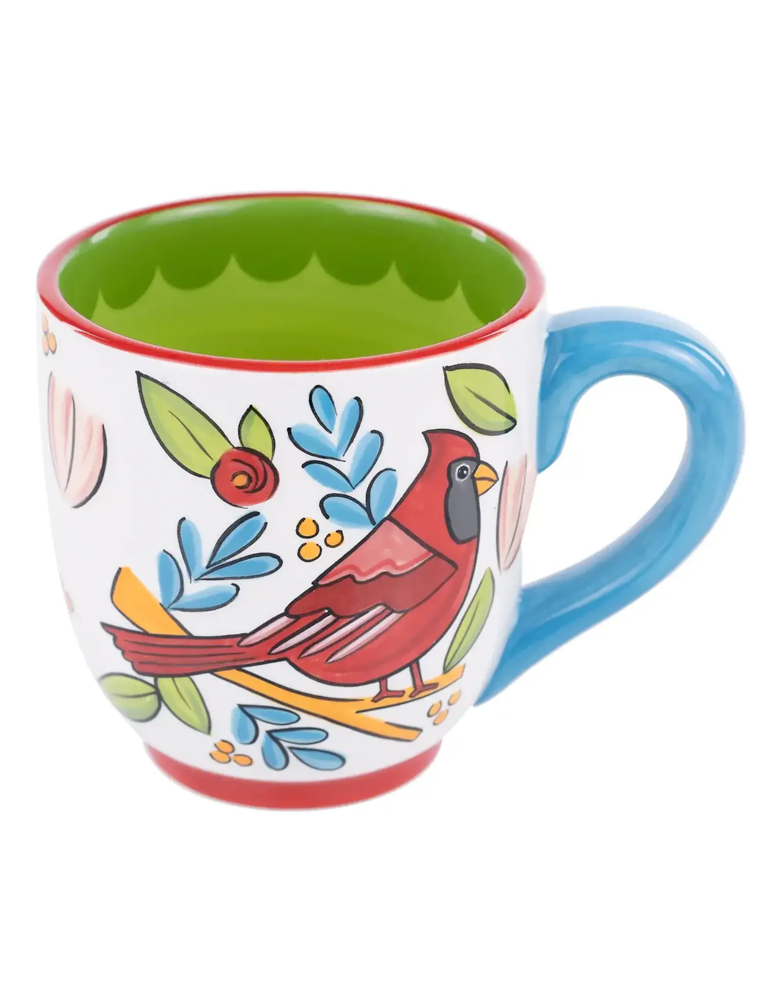 Glory Haus Under His Wings Red Bird Mug