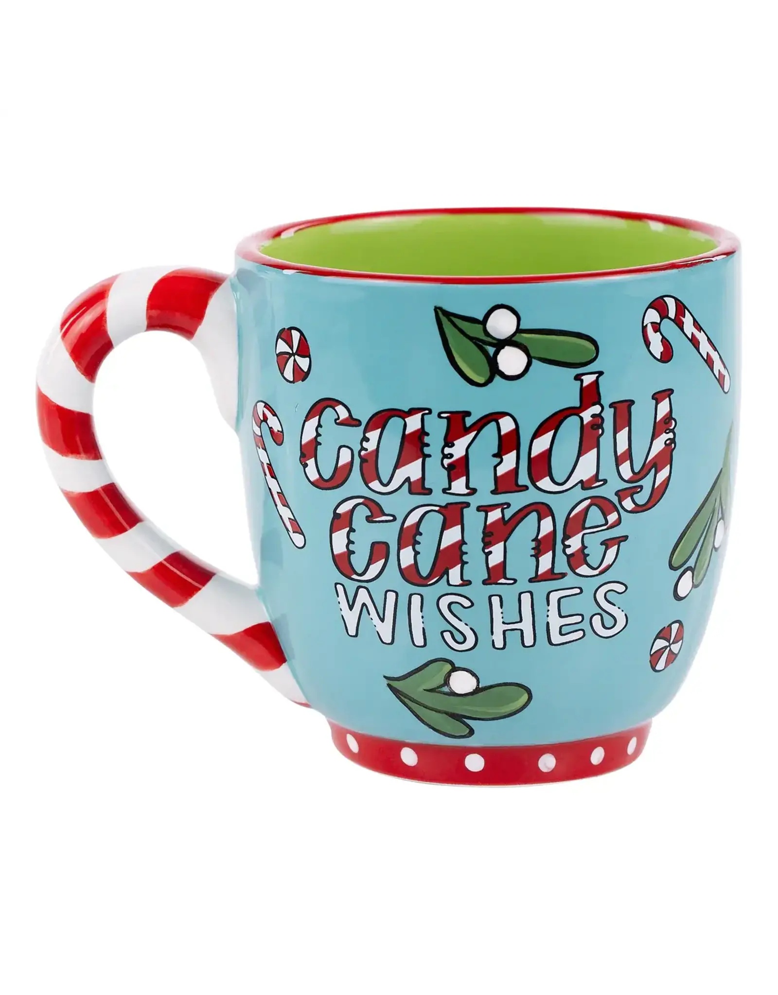 Glory Haus Candy Cane Wishes Mug