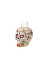 Jim Shore "Day Of The Dead Skull Candleholder" Figure