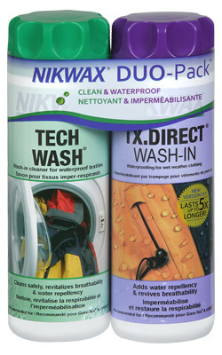 NIKWAX TECH WASH AND TX DIRECT WASH IN KIT (103)-Team One Newport