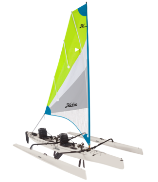 Hobie Tandem Island w/ kick up fins