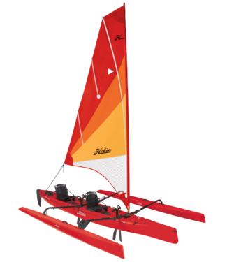 Hobie Tandem Island w/ kick up fins