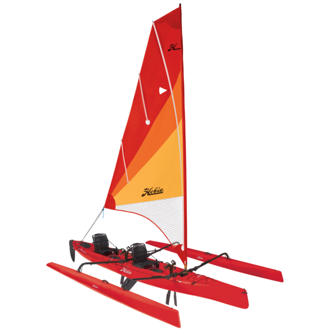 Hobie Tandem Island w/ kick up fins