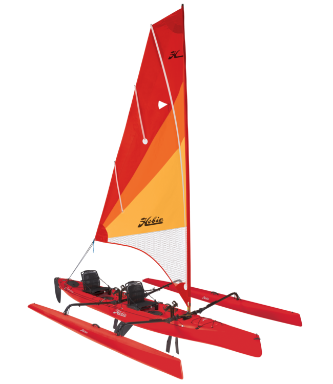 Hobie Tandem Island w/ kick up fins
