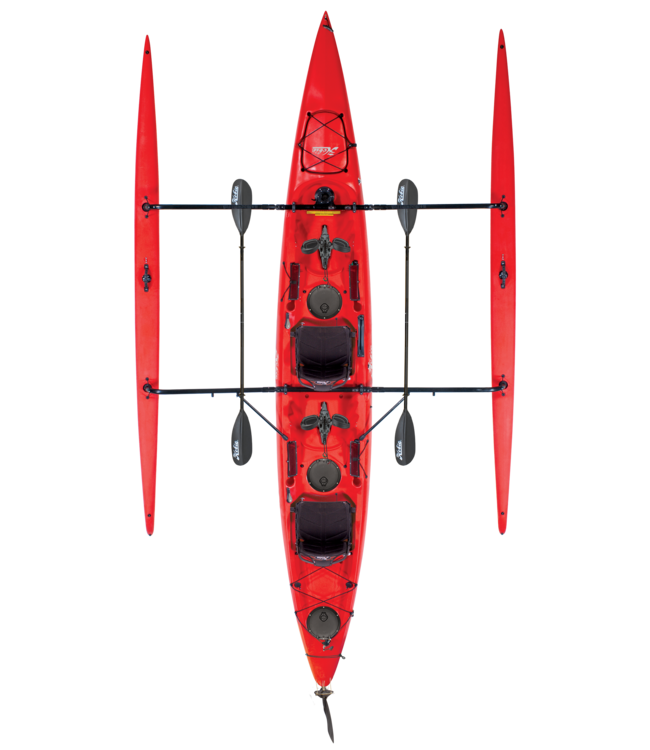 Hobie Tandem Island w/ kick up fins