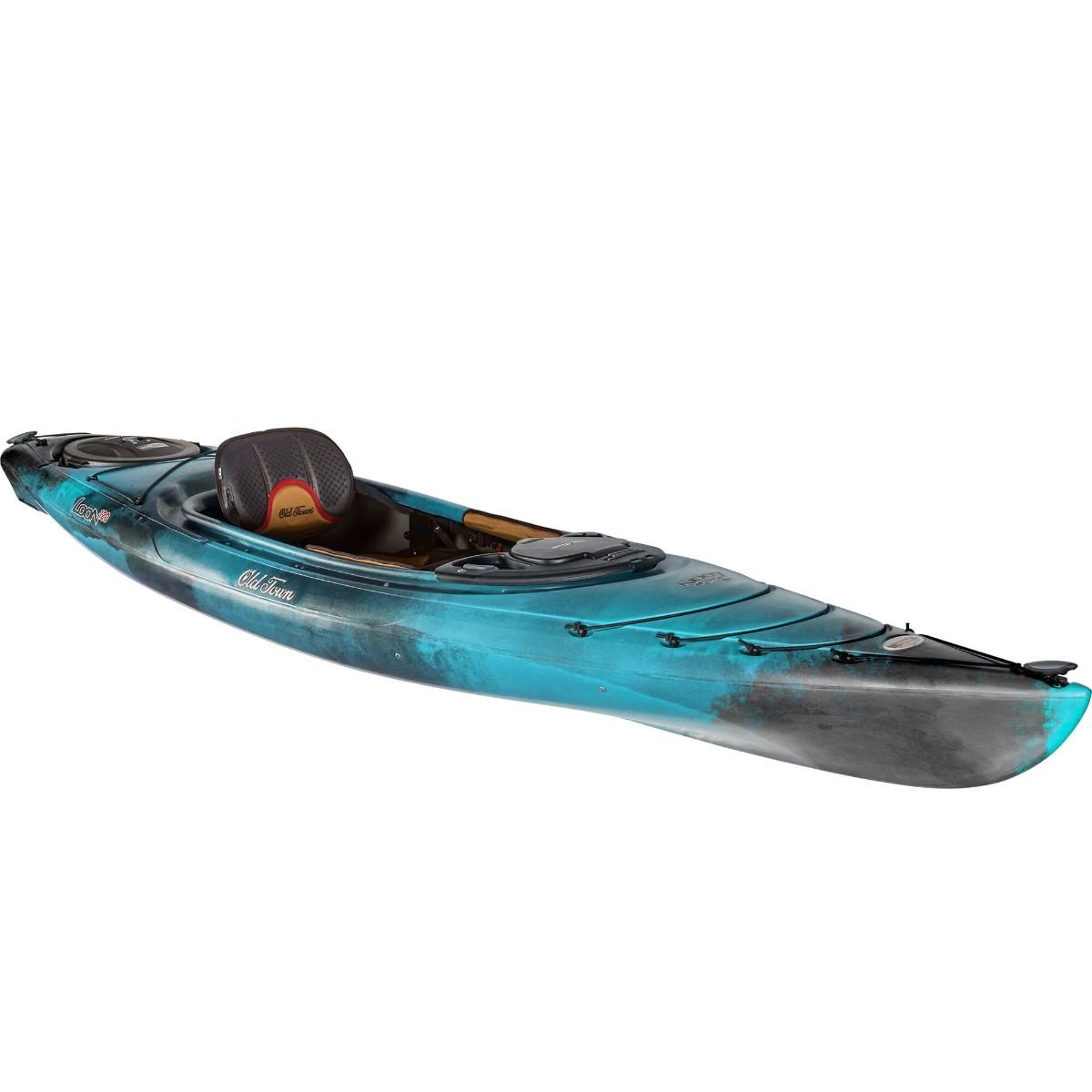 A rotomolded Old Town Loon lightweight kayak