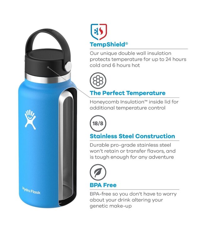 Hydro Flask 40 oz Wide Mouth 2.0 Flex Cap