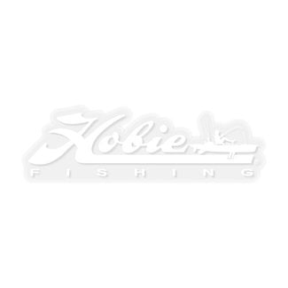 Hobie Decal, 12" Hobie Fishing White