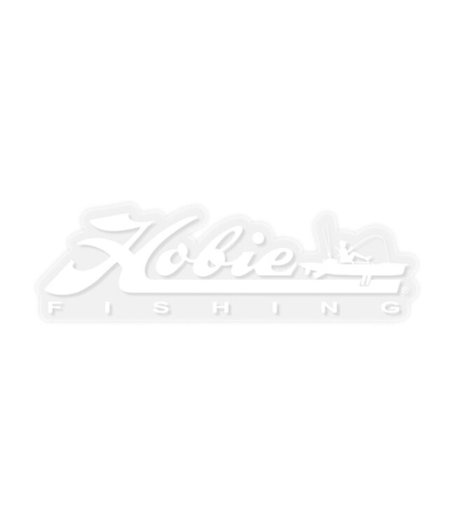 Hobie Decal, 12" Hobie Fishing White