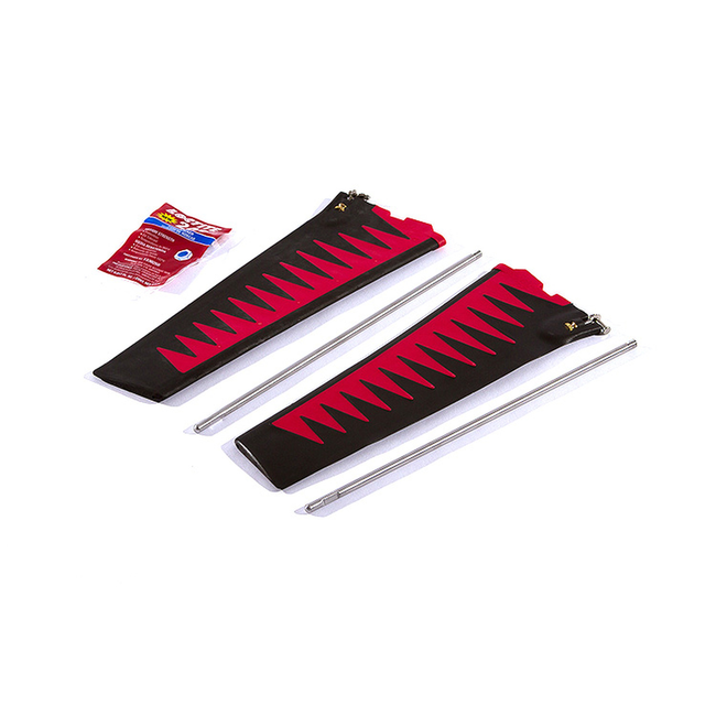 Hobie ST-Turbo Fin Kit V2/GT - Red/Black