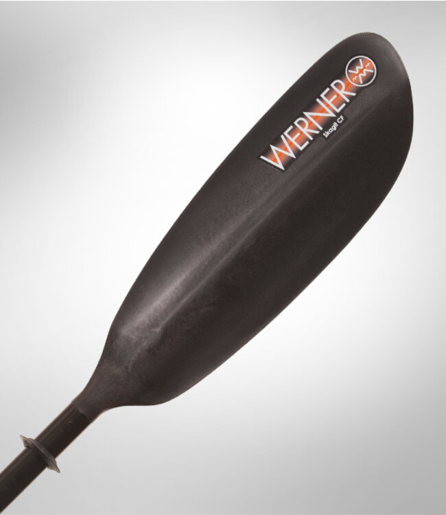 Werner Paddles Skagit CF 2-pc Straight Shaft