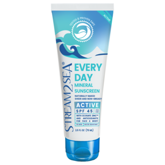 Stream2Sea Every Day Active Mineral Sunscreen SPF 45 - 2.5 oz