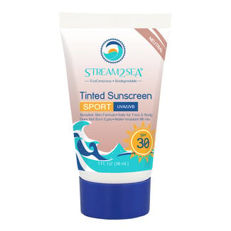 Stream2Sea Eco Tinted Sunscreen For Body Sport SPF 30 - 1 oz