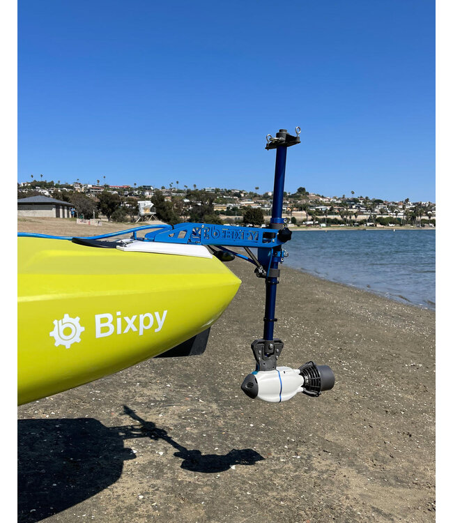 Bixpy Hobie Compass Power Pole Adapter w/ Hobie Plate - J-2 Motors