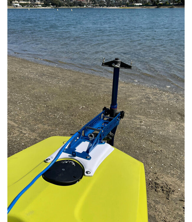 Bixpy Hobie Compass Power Pole Adapter w/ Hobie Plate - J-2 Motors