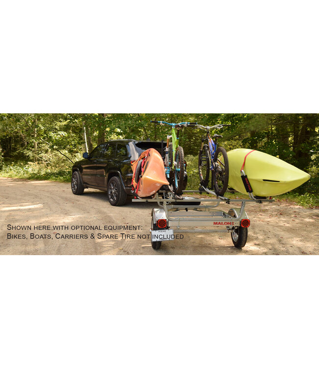 Malone MicroSport Base Trailer w/ 78" Bars