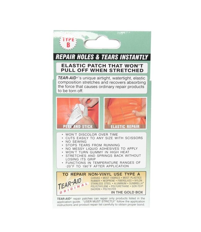 Tear-Aid Patch - Type B  Kit