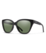 Smith Optics Era - Matte Black || ChromaPop Polarized Grey Green