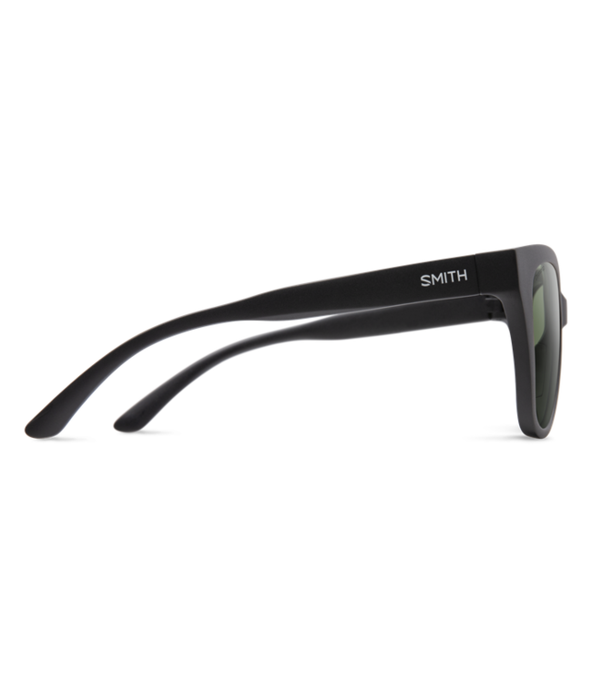 Smith Optics Era - Matte Black || ChromaPop Polarized Grey Green