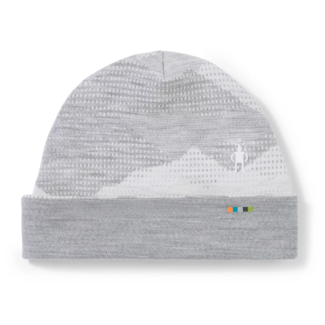 Smartwool Thermal Merino Reversible Cuffed Beanie Light Gray Mountain Scape
