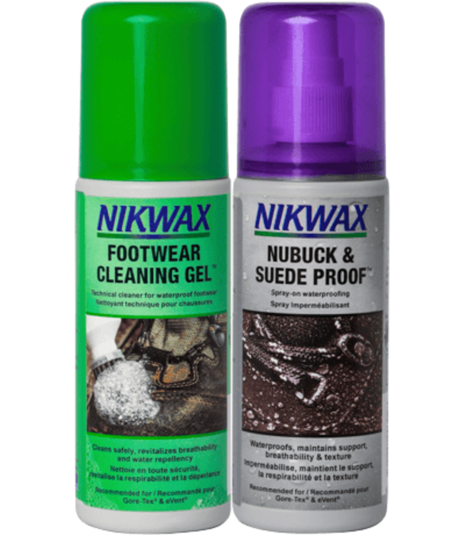 NIKWAX Nubuck & Suede Proof Duo-Pack (Spray On) 125ml