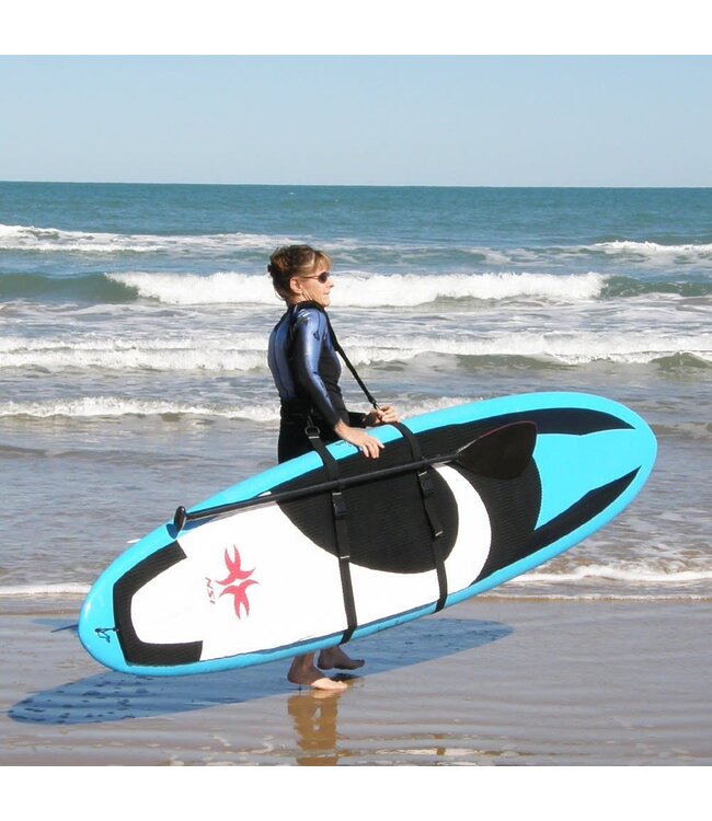 North Shore Inc. SUP Board/Paddle Carrier - Standard Black