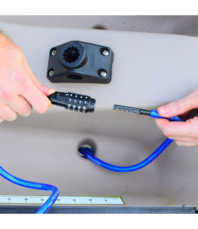 DocksLocks Straight Combination Lock Cable