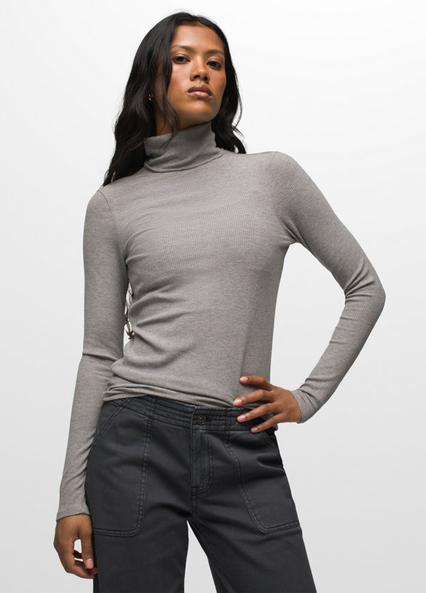 W's Foundation Rib Turtleneck - The Kayak Centre