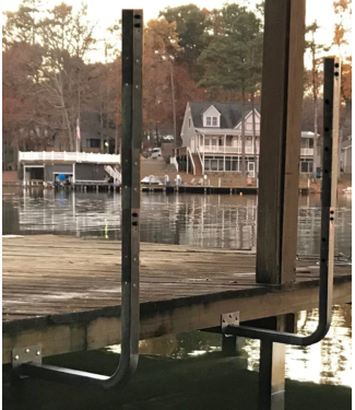Suspenz Over-Water 2-Boat Dock Frame - Marine Grade