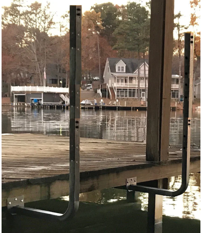 Suspenz Over-Water 2-Boat Dock Frame - Marine Grade