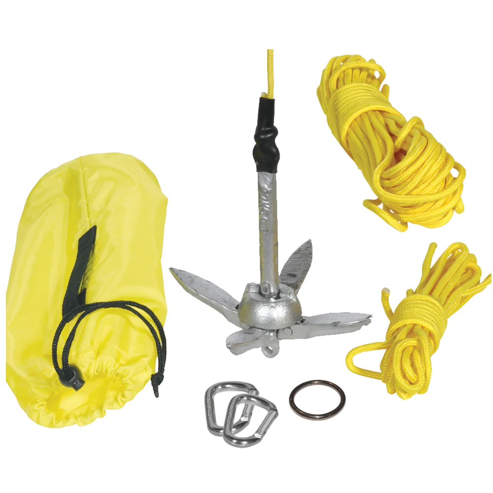 Marine River Anchor Kit 20 Lb Blue PE Coated ... - Abunda