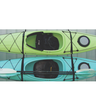 Seals Wall Hanger Strap Set for 2 Kayaks or SUPs