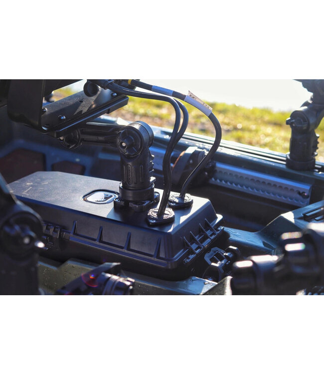 YakAttack GridLoc Through Hull Wiring Kit - Pair