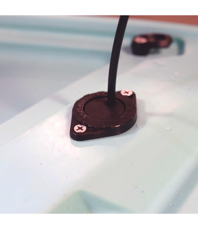 YakAttack GridLoc Through Hull Wiring Kit - Pair