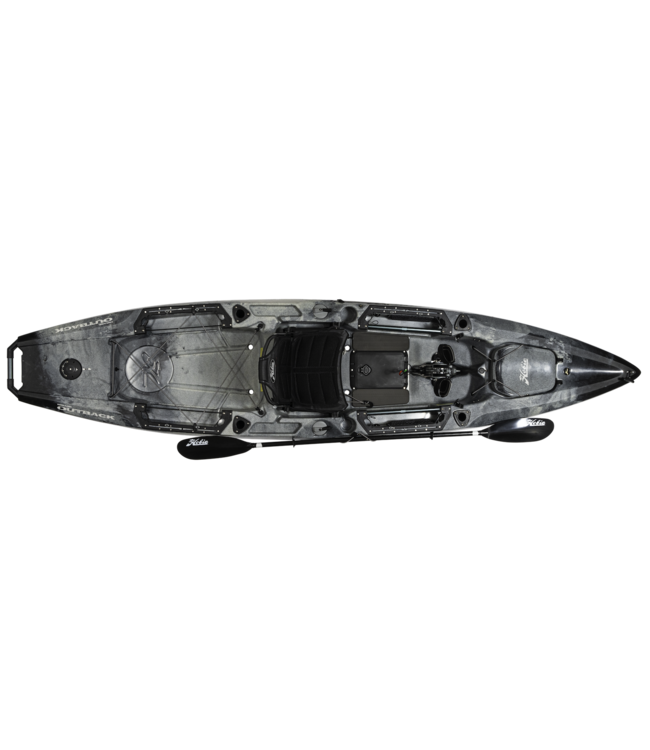 Hobie Outback w/ kick up fins