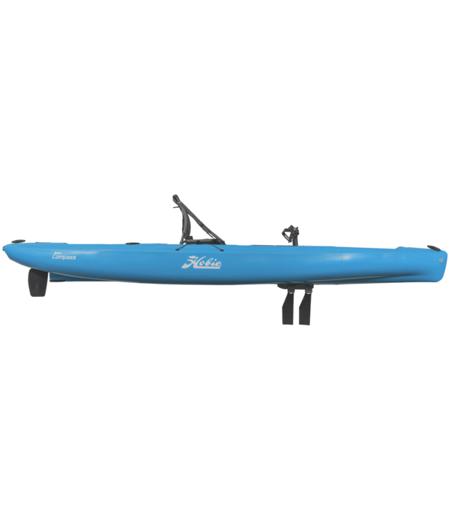 Hobie Compass with kick-up fins