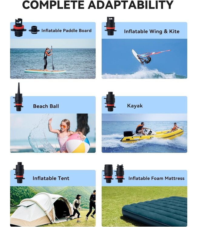 Airbank Electric Paddleboard Pump - 20 PSI