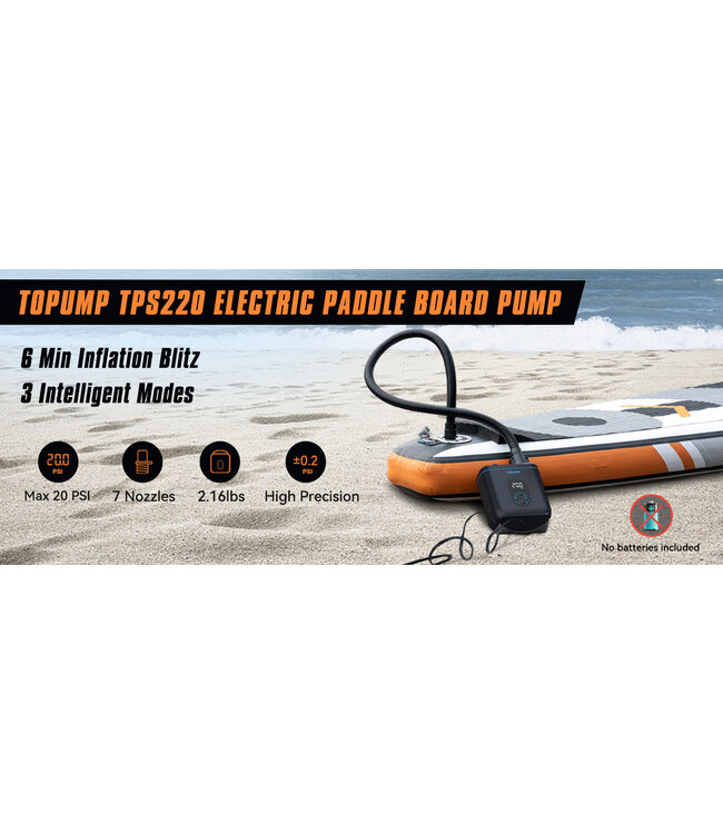 Airbank Electric Paddleboard Pump - 20 PSI