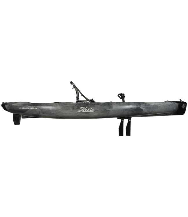 Hobie Compass with kick-up fins