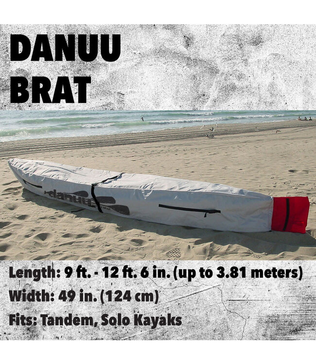 Danuu Brat Kayak Cover 9-12' 6" x 49"