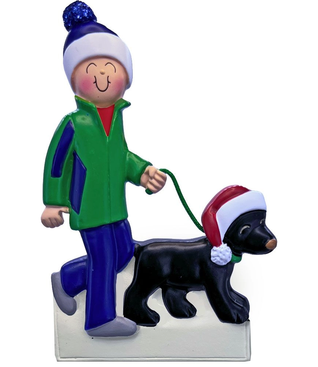 Dog Walker Ornament