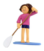 Paddleboard Ornament