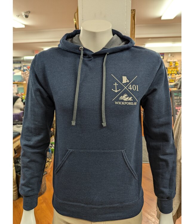 The Kayak Centre Anchored In RI X Hoodie