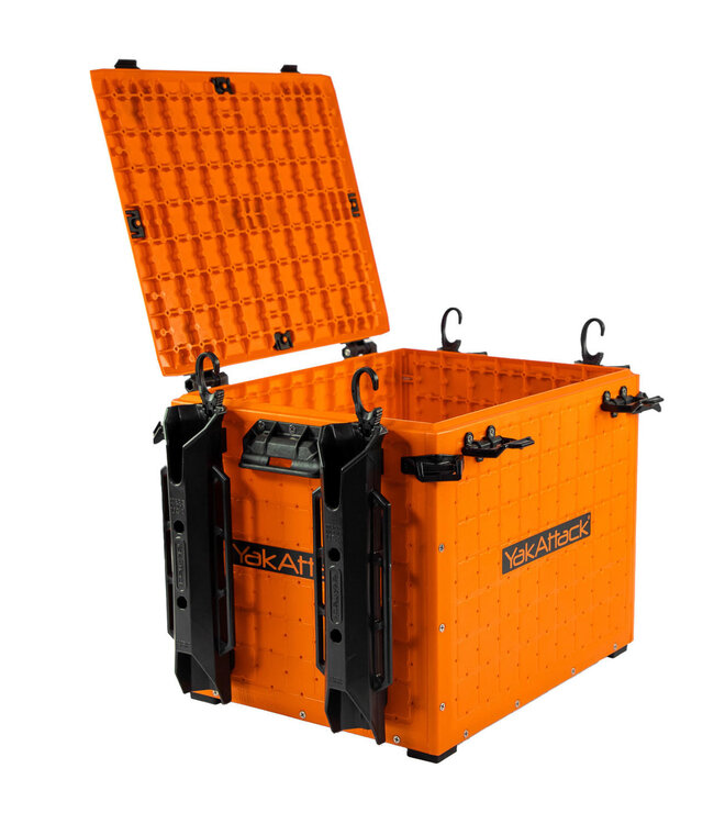 YakAttack BlackPak Pro Kayak Fishing Crate - 13" x 16"