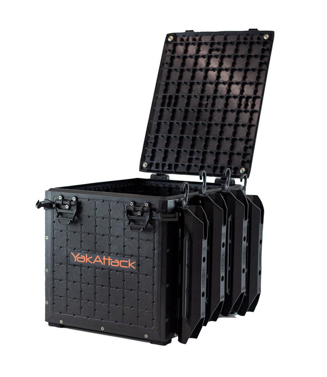 YakAttack BlackPak Pro Kayak Fishing Crate - 13" x 16"